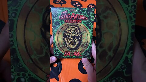 Toxic Avenger 4K Collection unwrapping #physicalmedia #asmr #troma