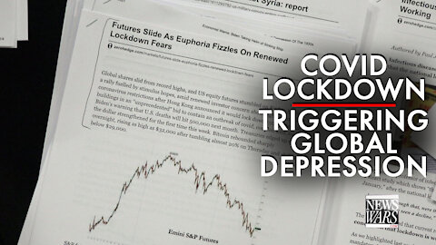 Wall Street Confirm Covid Lockdown Is Triggering Global Depression Stock Market Crash!