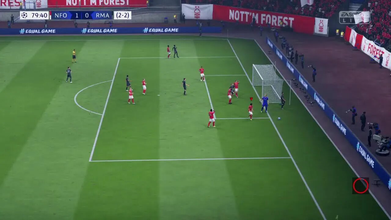 Nottingham Forest S:7 2024-2025 UEFA Champions League Quarterfinal Leg 2 VS Real Madrid (2-1 Agg)