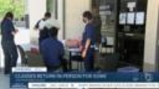 Southwestern College moves some students back to campus