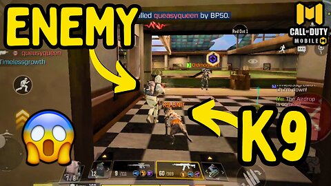 K9 UNIT LEADS, TRICKSTER FOLLOWS 😱 | Call Of Duty Mobile