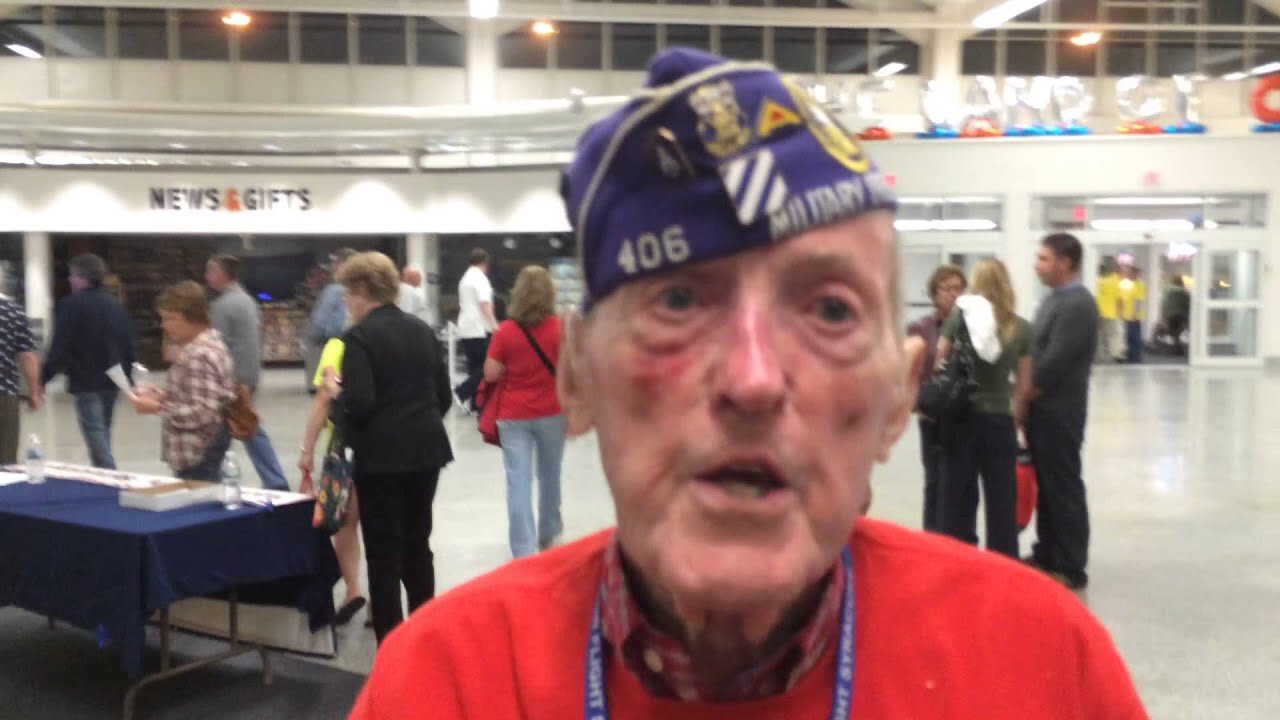 WWII Vet - Removing Barricades "Blew My Mind ... It Was Great"