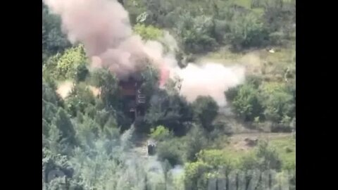 Russian Artillery hit Ukraine in the Kharkiv direction