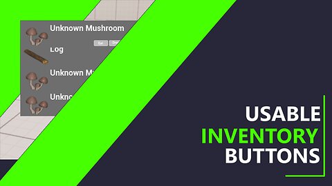 UE5 C++ Survival Game EP 49 - Interactive Inventory - Part 1