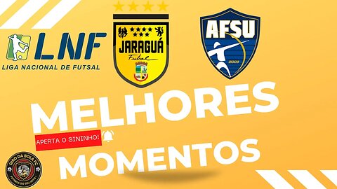 MELHORES MOMENTOS JARAGUÁ 2 x 3 UMUARAMA 1ª RODADA LNF 23