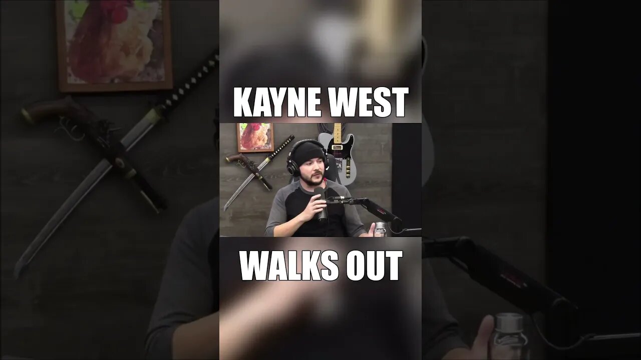 KanYE Walks Off Tim Pool Podcast #shorts