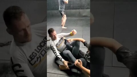 Z Lock Side Knee Bar from Backside 50 Spin #bjj #jiujitsu #nogi