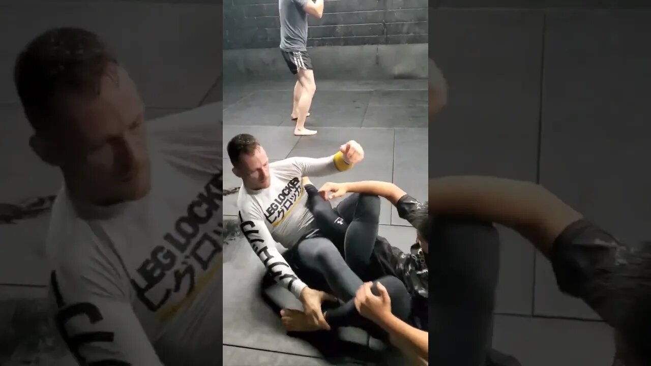 Z Lock Side Knee Bar from Backside 50 Spin #bjj #jiujitsu #nogi