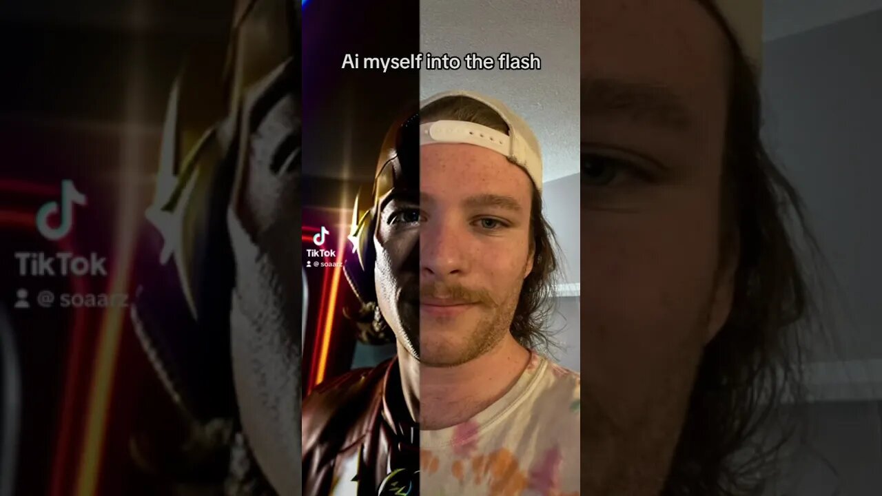 Ai myself into the flash #growyourchannel #shorts #fypシ #fypシ゚viral #fyp #flash #theflash #ai #dc