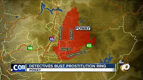 Detectives bust prostitution ring