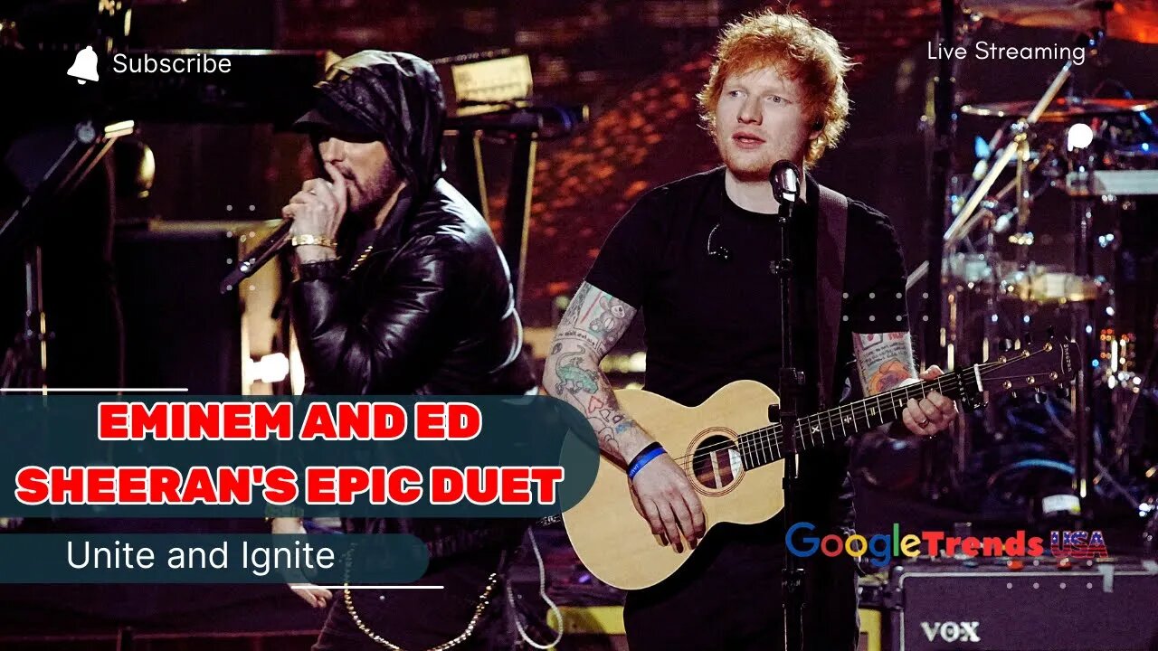 "Mind-Blowing Collaboration: Eminem and Ed Sheeran's Explosive Duet!"