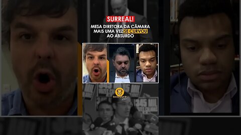 Mesa Diretora da Câmara cede novamente ao absurdo