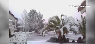 On this Date: 1/3/2011 snowfall in Las Vegas