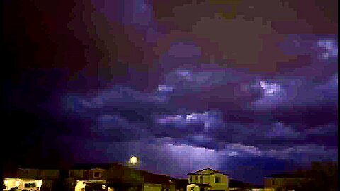 A Crazy Storm in Maricopa County i taped