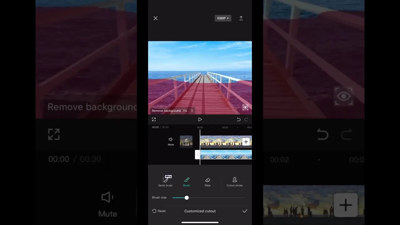 How to replace Sky on Capcut #capcut #editing #shorts capcut replacesky