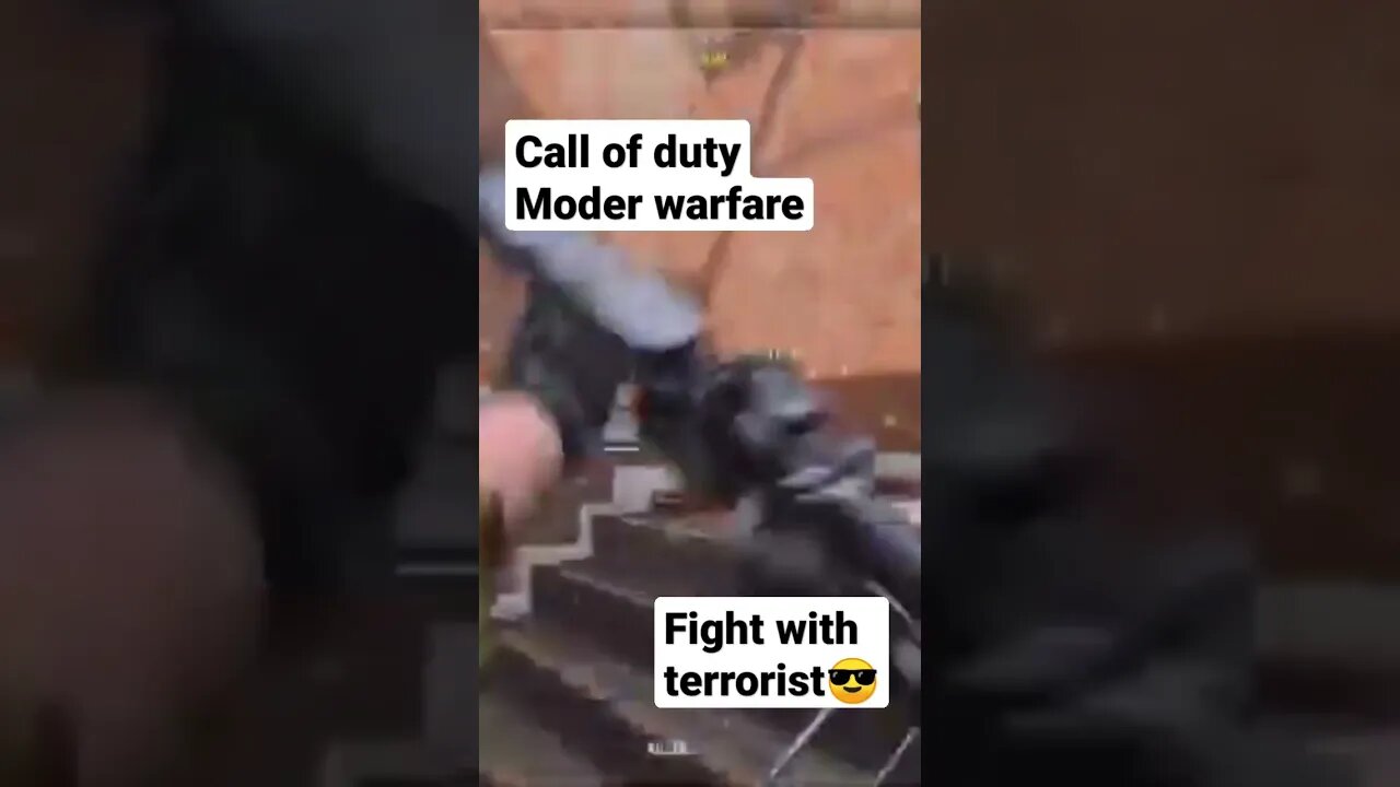 Fight with terrorist #callofduty #callofdutymobile #callofdutymodernwarfare