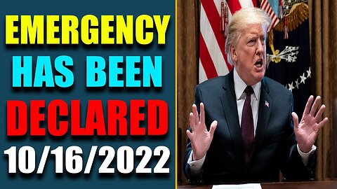 LATEST BREAKING NEWS: EMERGENCY HAS BEEN DECLARED OF TODAY OCT 16, 2022