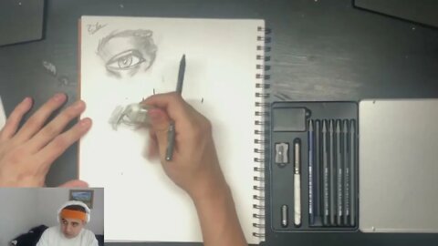 CadenceArt - #2 - Eyes - Pencil/ Water Colors