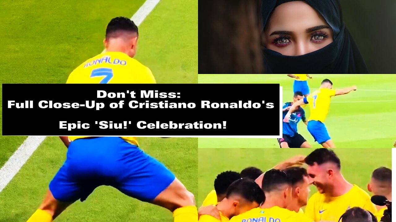 Don't Dare to Watch: Get an Unbelievable Close-Up of Ronaldo’s 'Siu!' It’s a Game-Changer