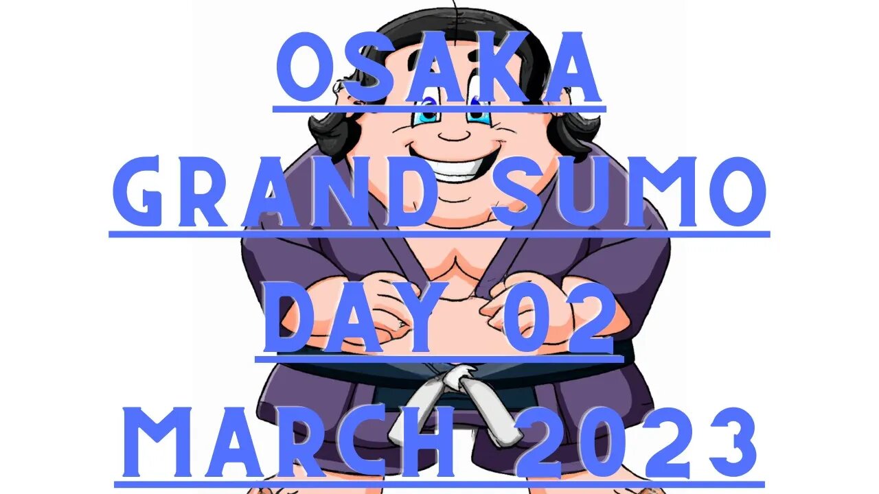 Grand Sumo Tournament 2023 in Osaka Japan! Sumo Day 02
