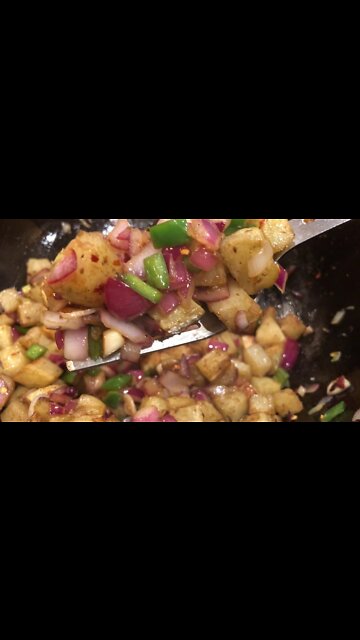 Spicy cumin potatoes