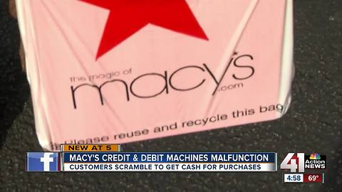 Macy's experiences Black Friday computer glitches, customers forced to use cash
