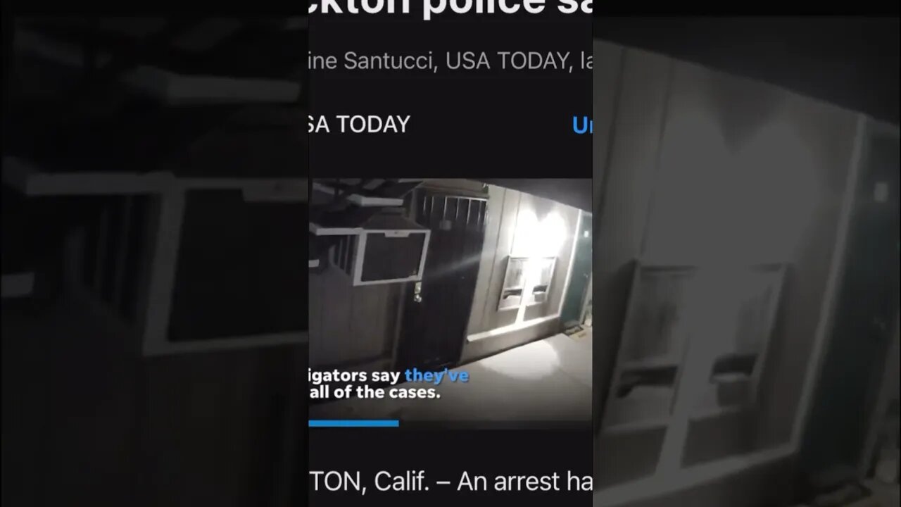 Arrest Made in Stockton Serial Killings #shorts #stockton