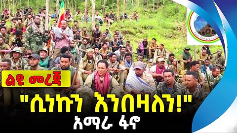 "ሲነኩን እንበዛለን!" | አማራ ፋኖ | ethiopia | addis ababa | amhara | oromo