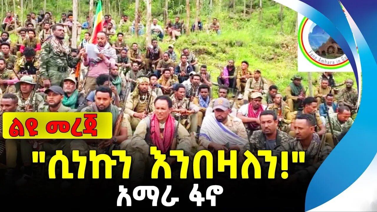 "ሲነኩን እንበዛለን!" | አማራ ፋኖ | ethiopia | addis ababa | amhara | oromo