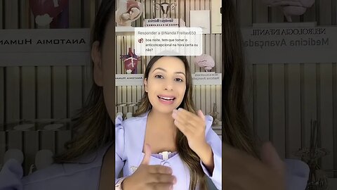 Tem que tomar o anticoncepcional na hora certa ou não?