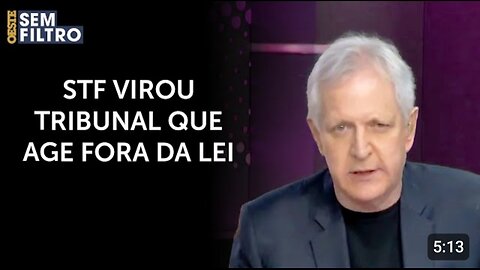 In Brazil, a supreme court that acts outside the law