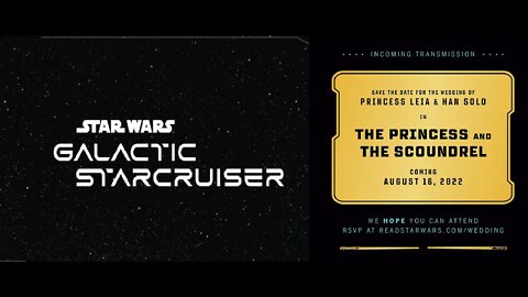 Disney Offers The Experience of Han Solo & Princess Leia's Wedding on Galactic Starcruiser - SOLD?