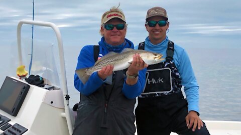 Redfish and Trout Fishing in Steinhatchee Florida