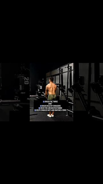My FAVORITE upper back exercise 💪#shorts #upperback #luraises #shoulders
