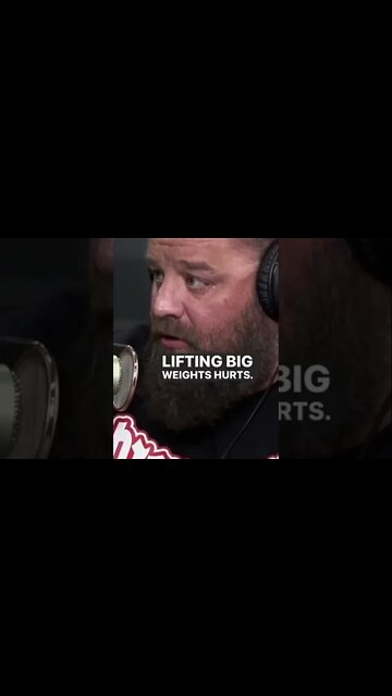 Lifting BIG Weights Hurts!!!💪