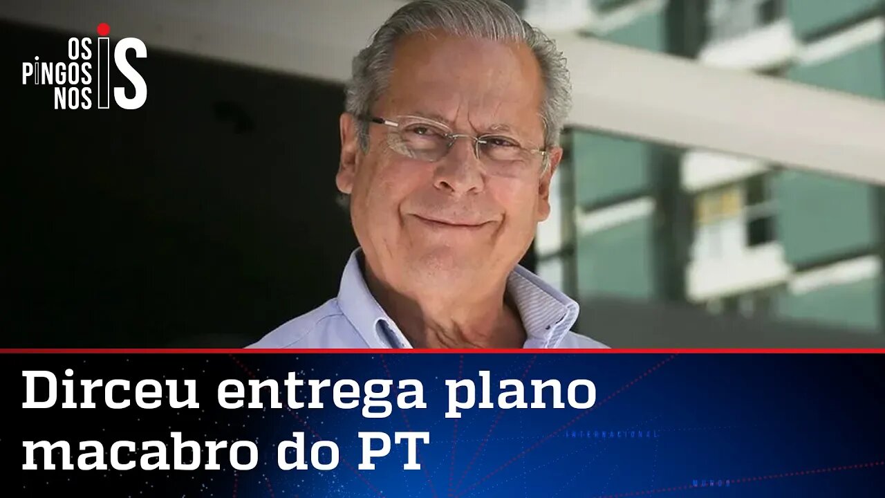 Em live, José Dirceu deixa escapar estratégia do PT para atrair eleitores