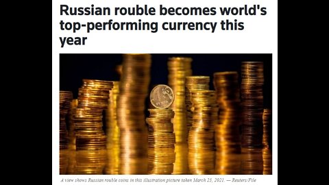 Russian Rouble - top performing currecy