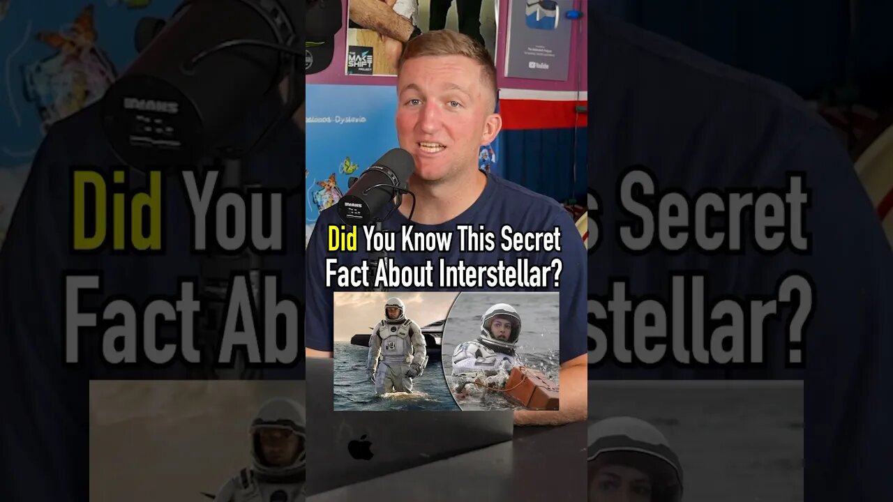 DID YOU KNOW this about INSTERSTELLAR?! #shorts #movie #secret #eastereggs