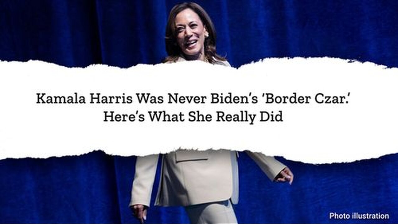 Kamala WAS Border Czar and now is NOT Weird