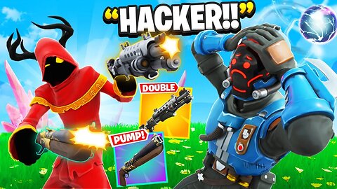 I Trolled Shadical With DOUBLE PUMP In Season 5! (Fortnite)