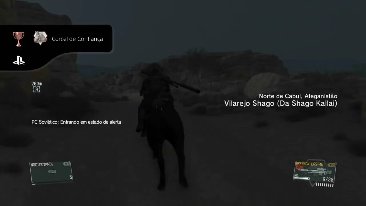 Corcel de Confiança - Aumente o laço com o D-Horse ao máximo - METAL GEAR SOLID V: THE PHANTOM PAIN