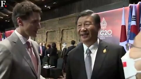WEF man-child puppet Trudeau scurries away after being scolded by Xi Jinping at G20