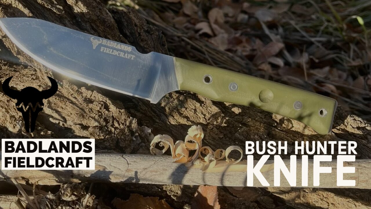 Badlands Fieldcraft Bush Hunter Knife