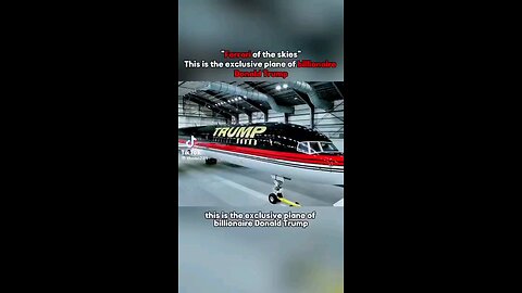 💥BQQQQQQQM💥THIS IS THE EXCLUSIVE PLANE OF PRESIDENT DONALD TRUMP - FERRARI OF THE SKIES