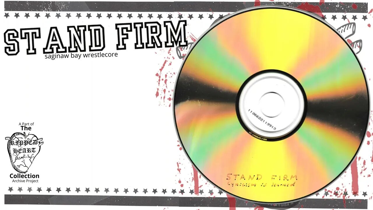 Stand Firm 💿 Cynicism is Learned. Demo CD. Saginaw Bay Christian Hardcore