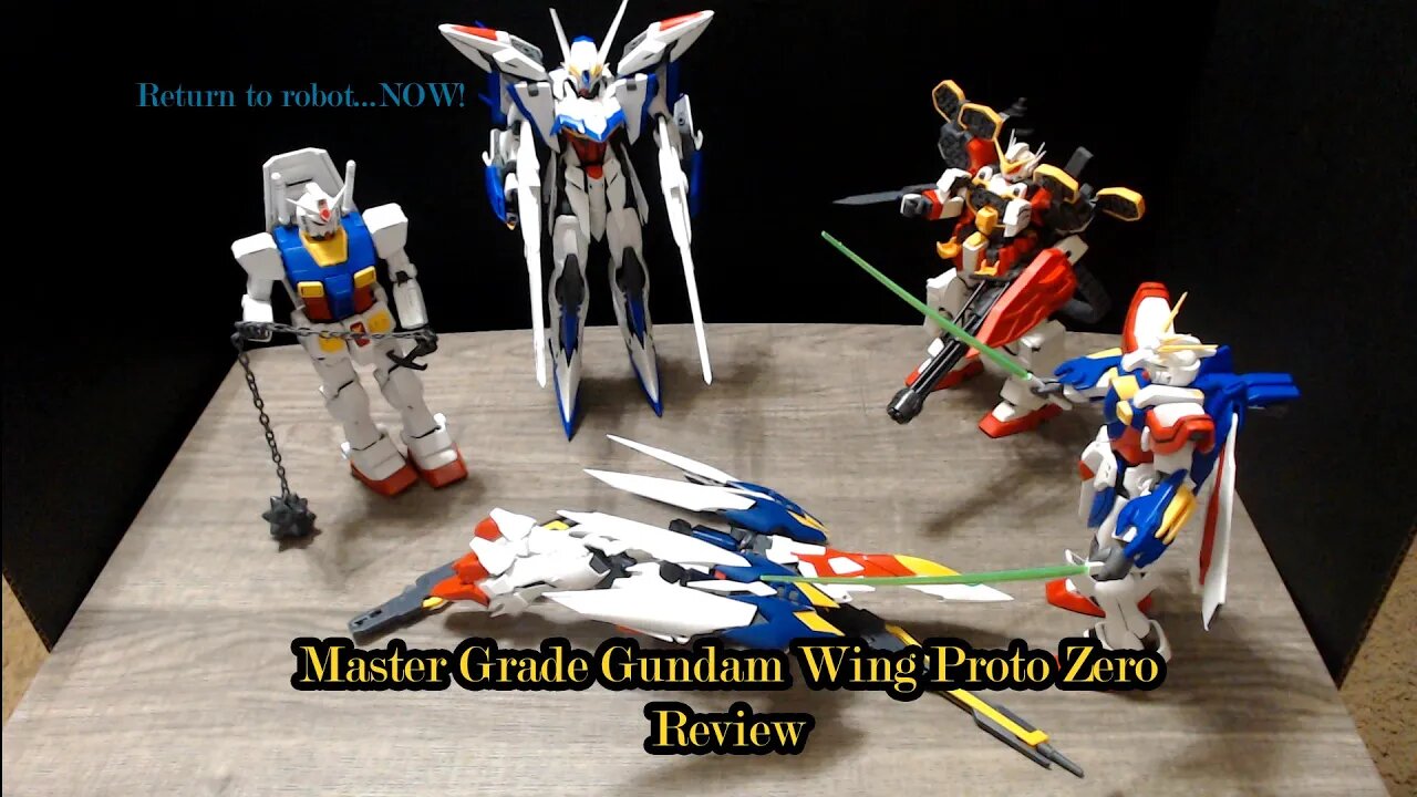 Master Grade Gundam Wing Proto Zero Review