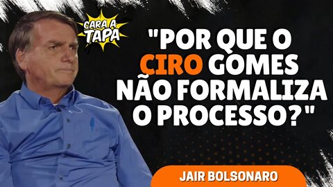 CIRO GOMES ACUSA BOLSONARO DE SER LADRÃO E PRESIDENTE SE POSICIONA