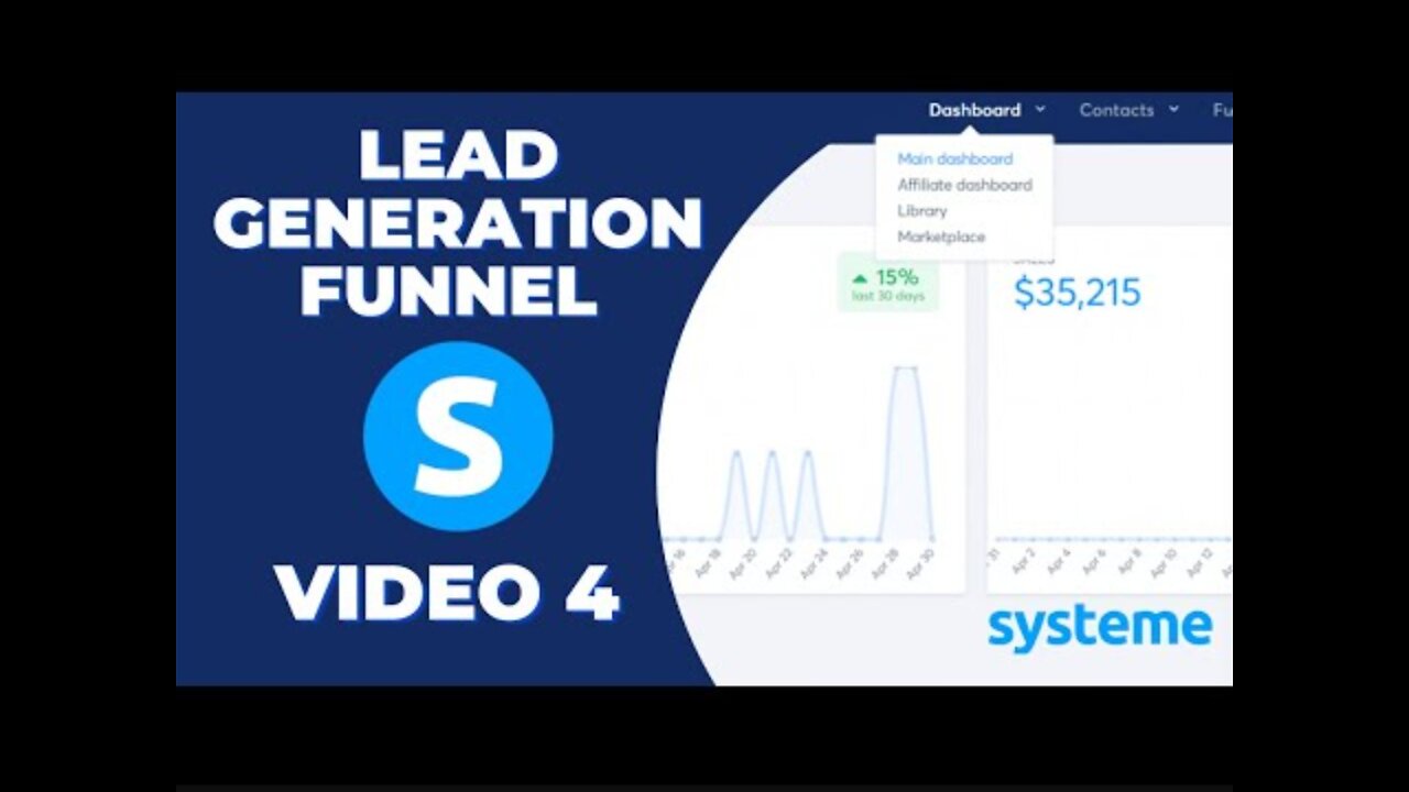 How to create and edit optin page with systeme io