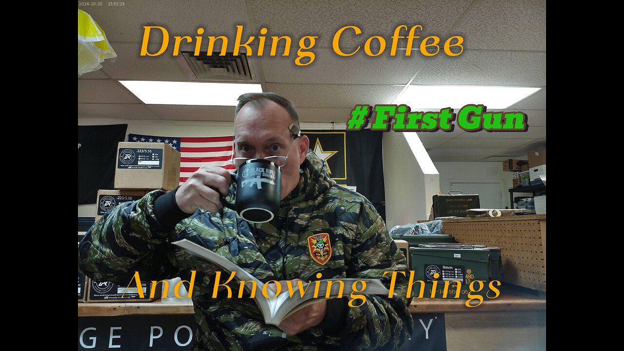 Drinking Coffee and Knowing Things (New Gun)