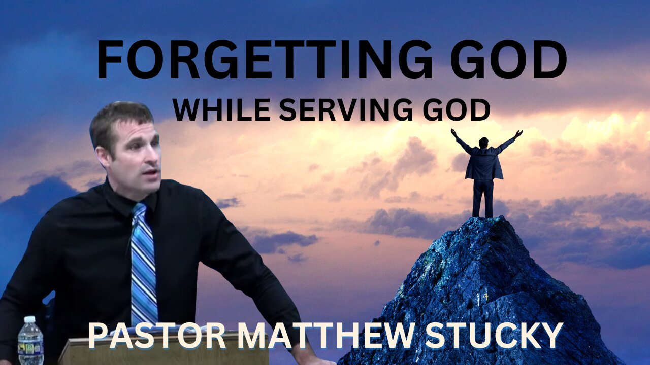 Forgetting God while Serving God #servingGod #nifb #verity #2ndservice